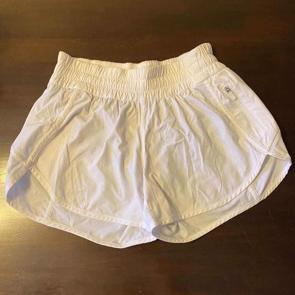 lululemon athletica White Athletic Shorts